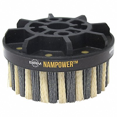 NAMPOWER BRUSH ADD1253880 Abrasive Nylon Brush 125mm D 80 Grit