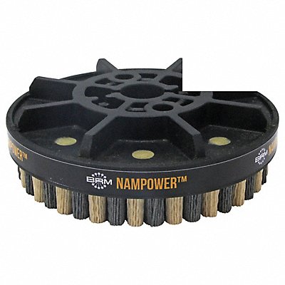 NAMPOWER BRUSH ADD1501880 Abrasive Nylon Brush 150mm D 80 Grit