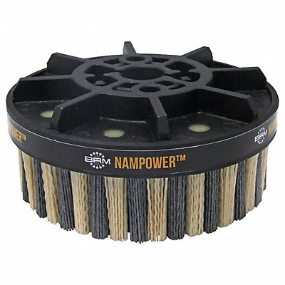 NAMPOWER BRUSH ADD15038180 Abrasive Nylon Brush 150mm D 180 Grit