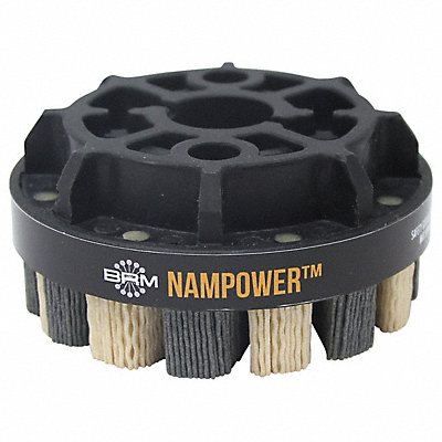 NAMPOWER BRUSH ADT1001880 Abrasive Nylon Brush 100mm D 80 Grit