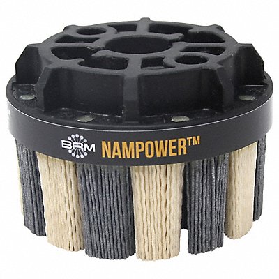 NAMPOWER BRUSH ADT10038120 Abrasive Nylon Brush 100mm D 120 Grit
