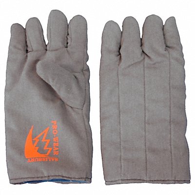 SALISBURY AFG100 Mechanics Style Gloves and Mit Grey PR