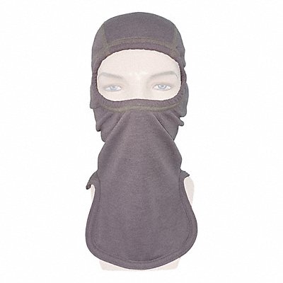 SALISBURY AFHOOD30PG 30 Cal Premium Grey Balaclava