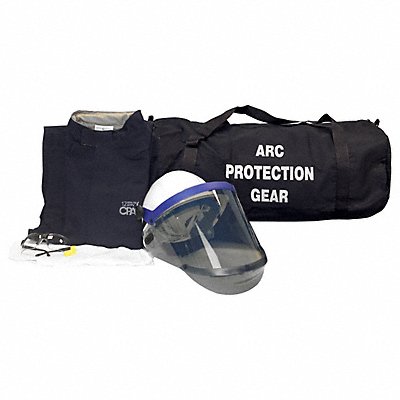 CHICAGO PROTECTIVE APPAREL AG12JPSNG Arc Flash Jacket and Pant Kit Navy S