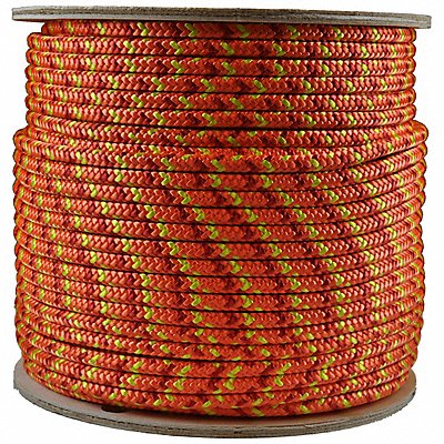 ALL GEAR AG12SP12600G Rigging/Climbing Rope 1/2 Dia x 600 L