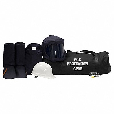 CHICAGO PROTECTIVE APPAREL AG20CLXLNG Arc Flash Coat and Legging Kit Navy XL