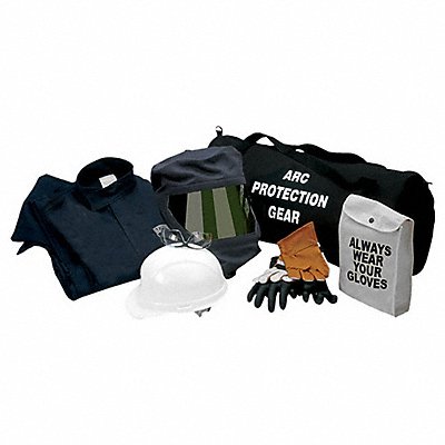 CHICAGO PROTECTIVE APPAREL AG20JPXL8 Arc Flash Jacket and Pant Kit Navy XL
