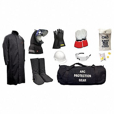 MECHANIX WEAR AG40GPCL4XLH3P10 Arc Flash Protection Clothing Kit Sz 10