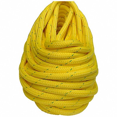 ALL GEAR AGBR916150 Rigging/Climbing Rope 9/16 Dia.x150 L