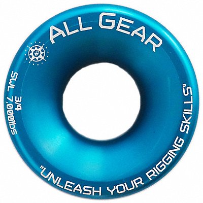 ALL GEAR AGLFR34 Ring Blue 1 in Diameter