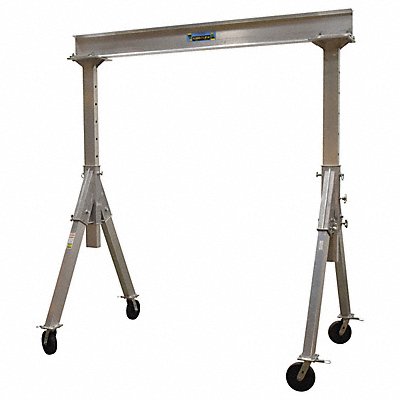 VESTIL AHA488 Adjustable Hgt Aluminum Gantry Crane