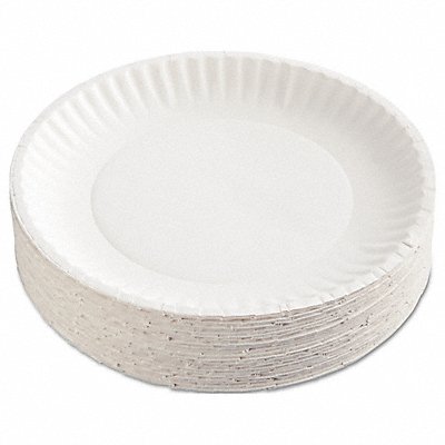 AJM PACKAGING CORPORATION. AJMPP9GRAWH Paper Plate 9 White PK1200