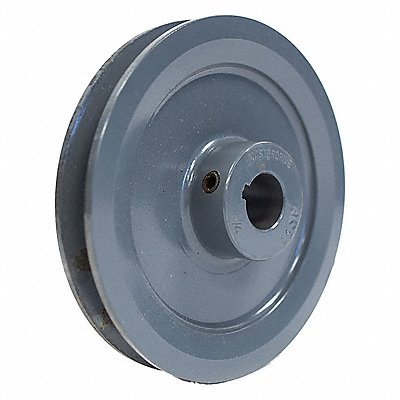 GRAINGER AK49X1 Sheave 1 in Dia Bore Fixed Bore
