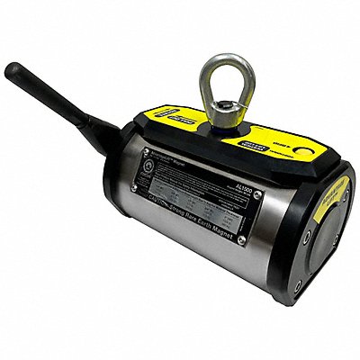 MAG-MATE AL1600 Lifting Magnet 1 500 lb Flat Cap 9 1/4 L