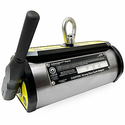 MAG-MATE AL2200 Lifting Magnet 2000 lb Flat Cap 12 1/4 L
