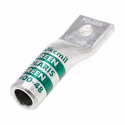 POLARIS AL40048 Compression Lugs Aluminum 600 V Green