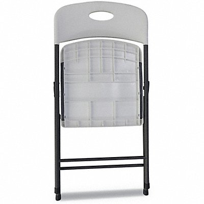 ALERA CHAIR001 Molded Resin Fold Chair White/Black PK4