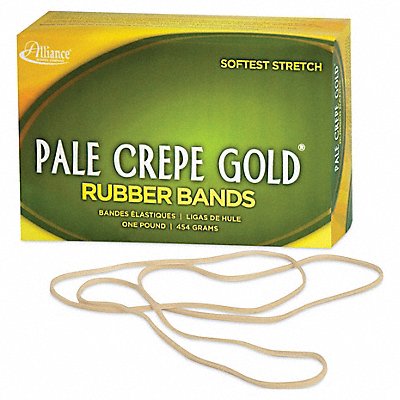 ALLIANCE 21405 Rubber Bands Size#117B Pale Crepe Gold