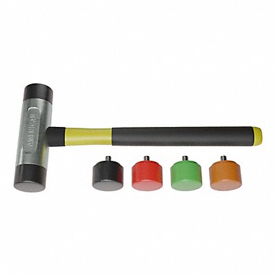 AMERICAN HAMMER AM2ARTFGL Replaceable Tip Hammer Aluminum 2 lb