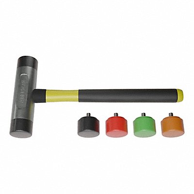 AMERICAN HAMMER AM2ZRTFGL Replaceable Tip Hammer Zinc 2.5 lb