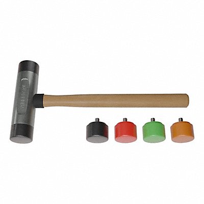 AMERICAN HAMMER AM2ZRTWG Replaceable Tip Hammer Zinc 2.5 lb
