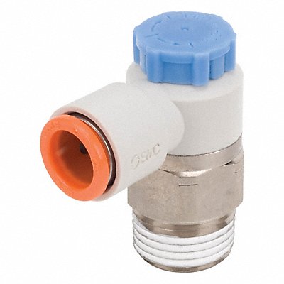 SMC AS3211FN0309SA Speed Control Valve 3/8in NPT Meter In