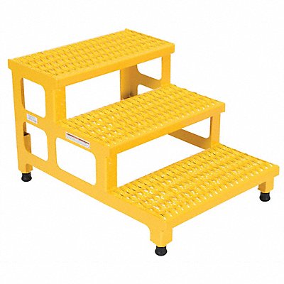 VESTIL ASP243 Adjustable Serrated Step Mate Stand