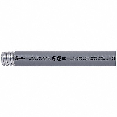 LIQUATITE ATLA13 Liquid Tight Conduit Grey 48 lb.