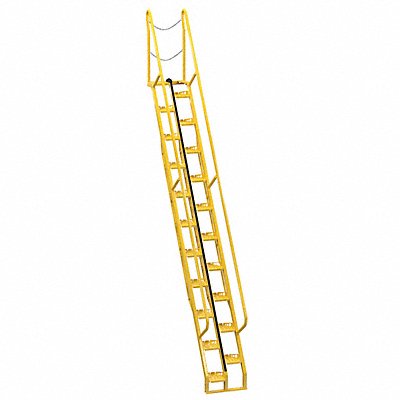 VESTIL ATS1356 Alternating Tread Stair Unit 16 ft 6 H