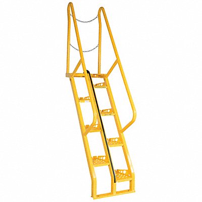 VESTIL ATS556 Alternating Tread Stair Unit 8 ft 6 H