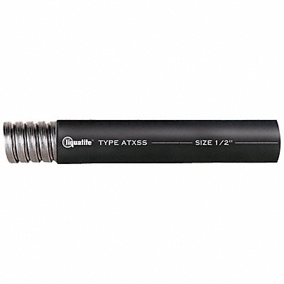 LIQUATITE ATXSS11 Liquid Tight Conduit Black Stainless