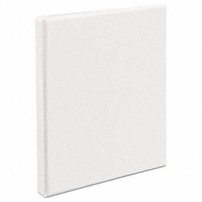 GRAINGER AVE05234 3-Ring Binder 1/2 White
