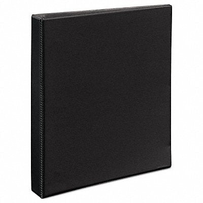 GRAINGER AVE09300 3-Ring Binder 1 Black