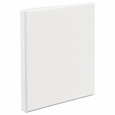 GRAINGER AVE17002 3-Ring Binder 1/2 White
