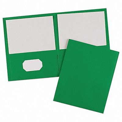 AVERY 47987 Portfolio 2 Pocket Green PK25