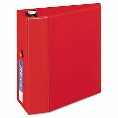 GRAINGER AVE79586 3-Ring Binder 5 Red