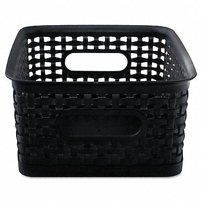 ADVANTUS AVT40326 Weave Bins Black Plastic 3 Bins PK3