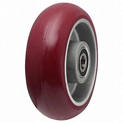 ALBION AX0422808MAX Castor Wheel 4 x2 Maroon