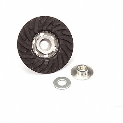 UNITED ABRASIVES-SAIT 95011 Backing Pad 4-1/2 Med. 5/8