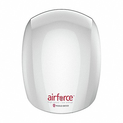 WORLD DRYER J974A3 Airforce Hand Dryer Automatic White