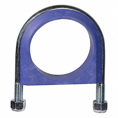 ZSI HTUB112PA U-Bolt Pipe Clamp 3.6 H STL 1.5 Pipe Size