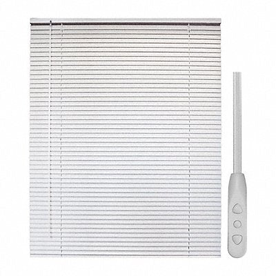 KEYSTONE FABRICS MW34363AL Motorised Wand Aluminum Mini Blind