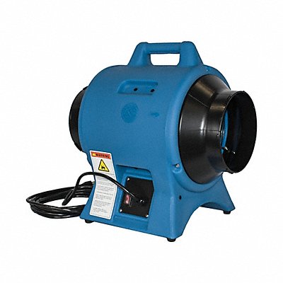 AMERIC VAF1500A Confined Space Fan Blue 12 1/2 W