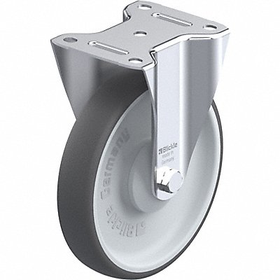 GRAINGER BPATH200KA Plate Caster Rigid Polyurethane 9 1/4 H