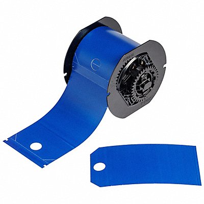 BRADY B30255851BLUE Lockout Tags 5-3/4 Label H Blue
