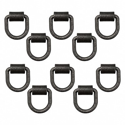 BUYERS PRODUCTS B38WPKGD10 D-Ring PK 10