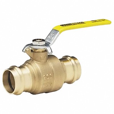 MILWAUKEE VALVE BA480B300 Manual 2-Way Ball Valve Press Brass