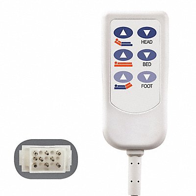 CREST HEALTHCARE SUPPLY BCQ600 HD2 Bed Control For Hill-Rom