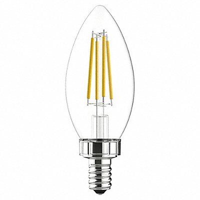 GE LAMPS LED5DFBCC2PK LED Bulb Decorative 3 5/6 in L 5 W PK2