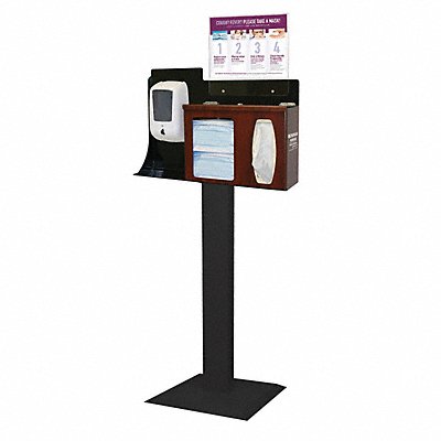 BOWMAN DISPENSERS BD1160033 Respiratory Hygiene Station 58-19/64 H